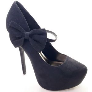 Charlotte Russe Platform Mary Janes size 8